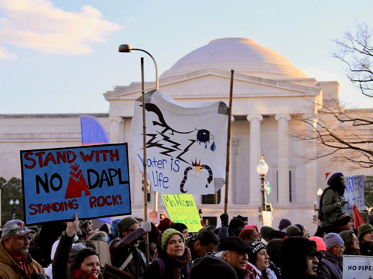 New Wave of Protests after Trump Signs Executive Action for DAPL ...